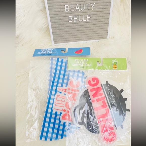 Summer reusable snack bags - Picture 4 of 5